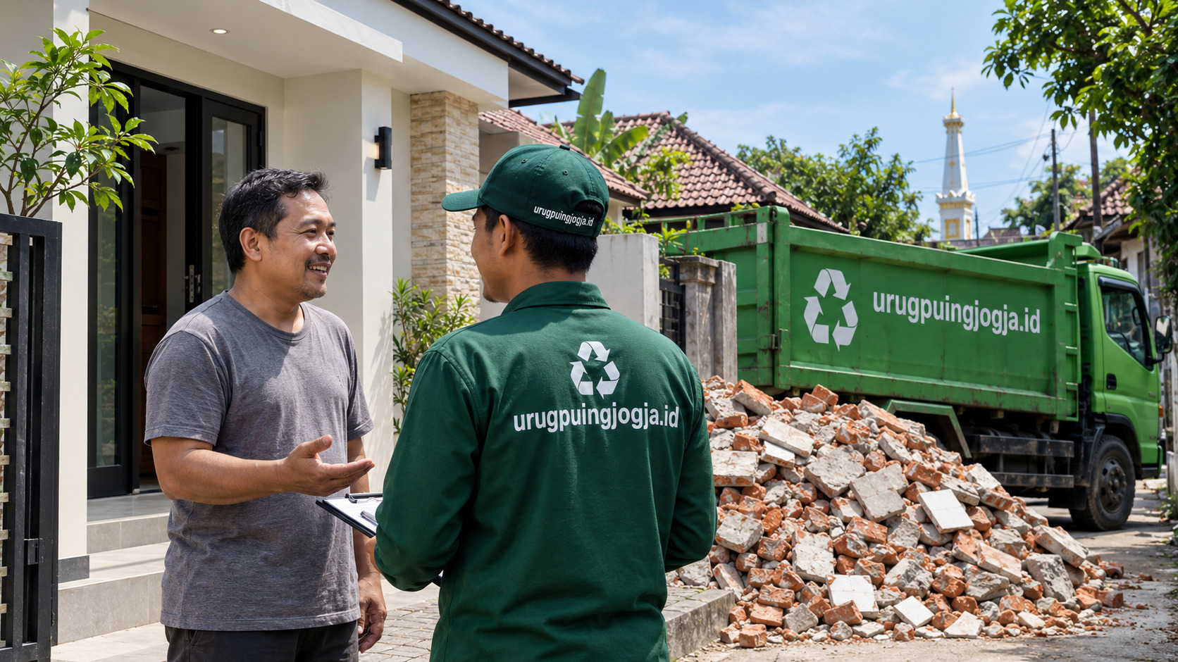 Cara memilih jasa buang puing Jogja yang profesional sebelum renovasi rumah.